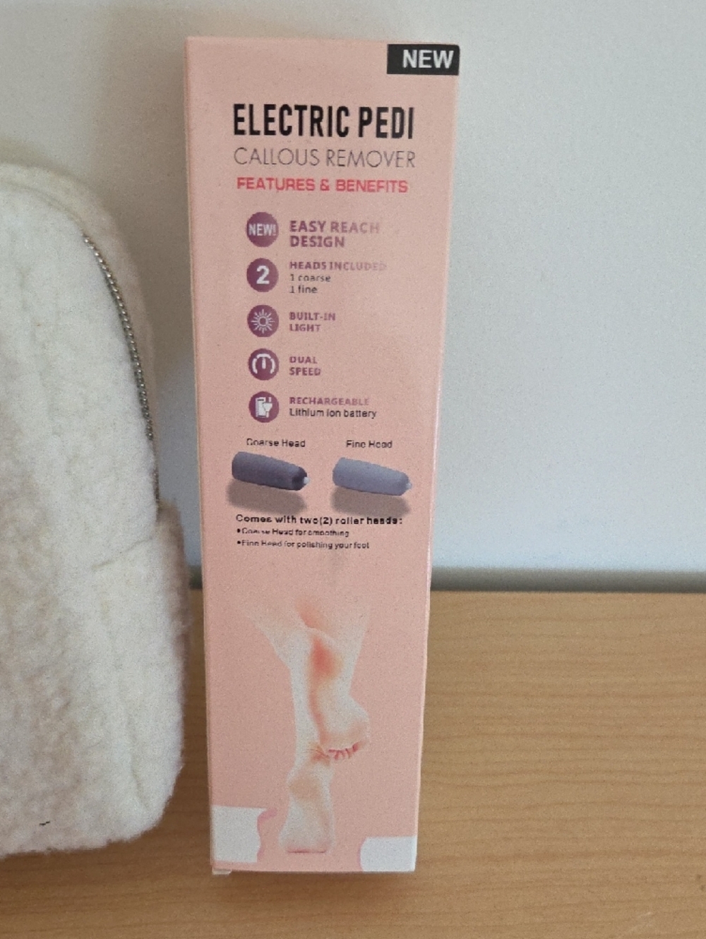 Relaxation Pedi Collection Women’s & Electric Callus Remover Tool NWT - Picture 5 of 8